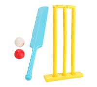 Ensemble de Croquet avec Support, Ensemble de Croquet pour Les familles, Guichets de Amusants et éducatifs à 2 balles, Jeu de Sport pour, Jouets de Chauve-Souris de grillons sûrs pour,