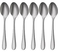 Ensemble de cuillères à expresso WMF Merit, 6 pièces, 6 personnes, sablée, ergonomique, Cromargan protector®, couverts lavables au lave-vaisselle 1140966310