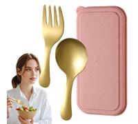 Ensemble de cuillères et fourchettes - Ensemble de couverts en acier inoxydable | Sets dis fourchettes et cuillères | Set diss couverts acier inoxydable avec fourchettess et cuillères | Couverts