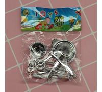 Ensemble De Cuisine Avec Fourchettes, Jouets Pour Maison De Poupée, Accessoires Miniatures, Jouets Pour Enfants, 11 Pièces, 1:12