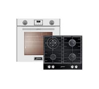 Ensemble de cuisine - - EG 6374 - Four ï¿½lectrique - Table de cuisson ï¿½ gaz - Blanc