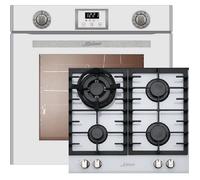 Ensemble de cuisine - Kaiser - EG 6374 - Four électrique - Plaque de cuisson à gaz - Autonettoyage