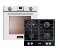 Ensemble de cuisine - Kaiser - EG 6374 - Four électrique - Table de cuisson à gaz - Blanc