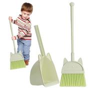 Ensemble de cuisine pour tout-petits : petit balai pour et set de poussière, outils de nettoyage de jouets compacts avec télescopique | Balayage du sol pour la maternelle, kit de balayage ami
