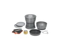 Ensemble de cuisson anodisé et réchaud alcool Esbit Gris TU
