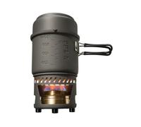 Ensemble de cuisson en alu et réchaud alcool Esbit Gris 985 ml