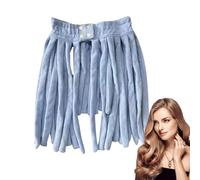 Ensemble de curling sans chaleur, Outil coiffage pour cheveux bouclés 2 en 1 Accessoires femmes, bigoudis, absorbent rapidement l'eau, longs