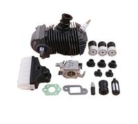 Ensemble de Cylindre, Piston, carburateur, Tampon AV, Moteur 42,5 mm, adapté aux pièces de Rechange for tronçonneuse MS250 MS230 025 023 MS 250 230