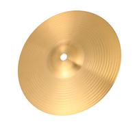 Ensemble de Cymbales en Laiton pour Batterie, Charleston, Crash Ride | Laiton Doré, Forte Résistance aux Chocs, Haute Dureté, Son Puissant, pour Débutants et Joueurs Professionnels