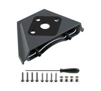 Ensemble de d ' antenne Internet pour remorque de Bateau de | de base inclinée avec ouverture centrale, jeu de vis, écrous, rondelles, outil de tournevis