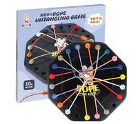 Ensemble De De Puzzle À Corde Torsadée - De Réflexion Logique En Équipe Familiale | Défi De Coordination En PVC - Entraînement Œil-main Pensée Spatiale Voyage Scolaire De Stratégie Interac