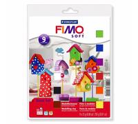 FIMO Doux Four Durcissement Modelage Argile - Couleurs Assorties, 12 X 25g