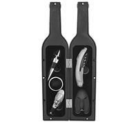 Ensemble de décapsuleurs, kit de décapsuleur à vin, 5 pièces/ensemble, accessoires pour ouvre-bouteilles, ensemble d'outils cadeaux, tire-bouchon, kit d'ouverture de bouteille de vin, cadeaux de fête