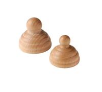 Ensemble de déclencheurs pour rouleaux de bois Erzi Beige 6,3x6 cm