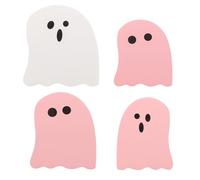 Ensemble de décoration d'Halloween en bois dense avec revêtement pour table, cour ou fête, patios mystérieux