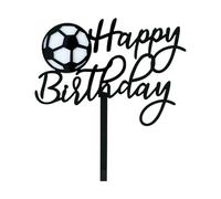 Ensemble de décorations de gâteau de football facile à entretenir avec fonction de nettoyage lisse, idéal pour les parents occupés et les planificateurs d'événements sur le thème du football