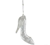 Ensemble de décorations de Noël modernes en acrylique transparent avec étoiles et anges, pour boules de sapin de Noël, élégantes et réfléchissantes de la lumière, 15 cm (D)