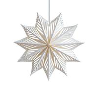 Ensemble de décorations en papier incassable à suspendre pour sapin de Noël, thème vacances d'hiver, décoration de fête flocon de neige imperméable