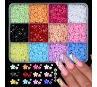 Ensemble De Décorations Pour Nail Art, Cinq Pétales De Fleurs, Matériaux