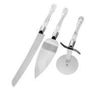 Ensemble de découpe de gâteau de mariage, ensemble de service de gâteau,Coupe-pâtes avec poignée en , coupe-gâteau - Pelle à gâteau, ustensiles de cuisine en acier inoxydable pour mariage, anniversair
