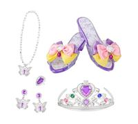 Ensemble de déguisement Princesse,Bijoux de Déguisement - Jouets d'imitation pour Filles - pour Fêtes Costumées Carnaval Bals Masqués Pièces de Théâtre Scolaires Concerts Spectacles