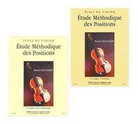 Ensemble de démarrage: Ecole du violon - Etude méthodique des positions 2eme cahier - IIe et IVe positions et 3eme cahier - Ve position + Cahier de musique Soundman + 2 crayons
