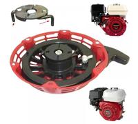 Ensemble de démarreur à recul 27400Z1T702, Compatible avec la pompe à eau GX120 GX160 GX200, démarrage par traction, carter de poignée, poulie de boîtier de cliquet de corde