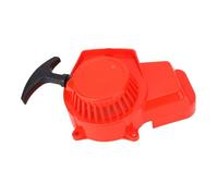 Ensemble de Démarreur à Traction avec Volant d'inertie - Remplacement en Alliage d'aluminium pour Moteurs 2 Temps 43 47 49 - Compatible avec VTT, Pocket Bikes, Tondeuses, Pompes -