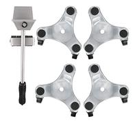 Ensemble de déménagement robuste avec plateau élévateur et glissières pour un transport facile des canapés, lits et armoires