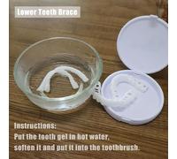 Ensemble De Dentiers Réutilisables En Silicone Pour Le Blanchiment Des Dents Supérieures Et Inférieures, Ensemble De Dentiers De Simulation, Accessoires De Couverture Dentaire, 2020 Blanc