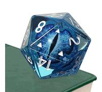 Ensemble de dés de Globe oculaire - Dice de Fromage en résine, Jeu de nouveauté | Collection RPG polyédrique Unique pour Dungeons Dragons Fantasy Roleplaying Board Games Card Magic Tricks P