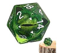 Ensemble de dés de Globe oculaire - Dice de Fromage en résine, Jeu de nouveauté | Collection RPG polyédrique Unique pour Dungeons Dragons Fantasy Roleplaying Board Games Card Magic Tricks P