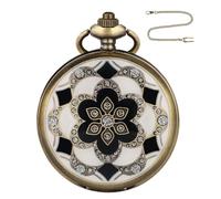 Ensemble De Dés De Montre De Poche - Petits Dés Polyédriques en Métal, Étui À Coque Rabattable Steampunk Vintage, Kit RPG Portable | Uniique Gamer Giift, Accessoire De Jeu Portable en Bronze