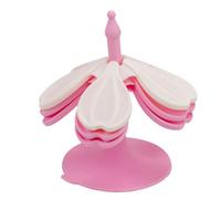 Ensemble de Dessous de Plat de Cuisine en Silicone, Coussinets pliants en Forme de Fleur avec pour l ' Entretien de la Table Autour des Tasses, Bols et ustensiles de Service