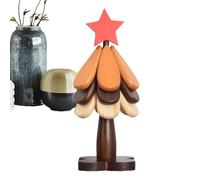 Ensemble de dessous de plat en bois | Dessous de plat pour sapin de Noël | Dessous de verre en forme de sapin de Noël pour une protection anti-brûlure | Ensemble de dessous de verre en bois naturel