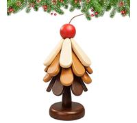 Ensemble de dessous de plat en bois | Tapis de table pliable et antidérapant, dessous de verre avec support, pour comptoir de cuisine, salle à manger, repas de vacances, repas quotidiens, buffet