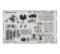Ensemble de détails - EDUARD - F-4EJ - Moules fins - Métal - 1:72