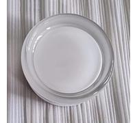 Ensemble de Deux Appliques murales Modernes Couleur crème, Applique Murale LED Ronde en Aluminium 9W, câblée, Style Bauhaus élégant.