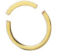 Ensemble de deux boucles d'oreilles carrées géométriques pour femme avec des formes minimalistes modernes et un design confortable et léger en cuivre (A)