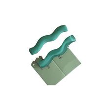 Ensemble de deux pièces couleur bonbon, Barrettes ondulées en acrylique simples et irrégulières, tempérament rétro, pince latérale for fille, couvre-chef(04 Rose Red White)