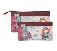 Forever Ninette Swing-Ensemble de Deux Sacs à Toilette, Multicolore