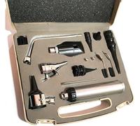 Ensemble De Diagnostic Ophtalmoscope Et Otoscope Vétérinaire À LED, Kit De Diagnostic ORL, 12 Instruments De Diagnostic Divers, Ensemble De Vérification Des Organes À Cinq Sens, Examen Des Petits Ani