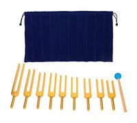 Ensemble de Diapason, 174HZ/ 285HZ/ 396HZ/ 417HZ/ 528HZ/639HZ/ 741HZ/ 852HZ/ 963HZ, Diapason Résonnant en Alliage D'aluminium, Instrument de Vibration de Diapason, Thérapies Alternatives