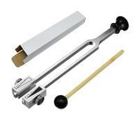 Ensemble de diapasons, outil de guérison du corps, outil de diagnostic professionnel avec marteau réflexe réglable, 27 cm pour guérison sonore, relaxation, yoga, récupération, équipement audio