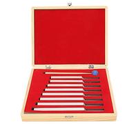 Ensemble de diapasons sensoriels Aramox, 8 pièces en alliage d'aluminium argenté ensemble de diapasons neurologiques pour la guérison 256Hz + 288Hz + 320Hz + 341Hz + 384Hz + 426Hz + 480 Hz + 512Hz