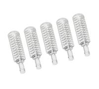 Ensemble de diffuseur de pierre à air de réservoir pour aquariums domestiques, accessoire de barboteur en PP, ajustement de tube standard compact, diffuseur de barboteur de poisson d ' entretien de de