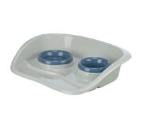 Ensemble De Dîner Trixie Pour Petits Chiens, Antidérapant, Gris, 46x11x30 Cm