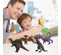 Ensemble De Dinosaures Réalistes 4 Pièces, Jouets Cadeaux Très Détaillés Pour Enfants Garçons, Décoration De Maison Pour Passionnés L5