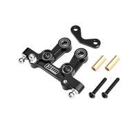 Ensemble de direction en alliage d'aluminium 7075-T6 pour Tamiya 1:10 DT-04 R/C Fighter NXGEN-58741 mises à niveau - Noir