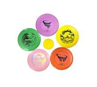 Ensemble de Disc Golf Lot de 5 Conçus pour Durer Milieu de Gamme pour Débutants